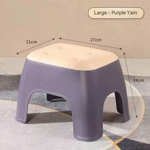 Modern Minimalist Creative Home Stackable Stool, Thickened Type, Stackable, Space-Saving Home Shoe Changing Anti-Slip Stool, Suitable For Home, Office, And Outdoor Use.