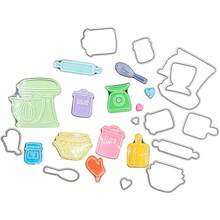 Troqueles De Corte Utensilios Cocina Con Estampador Transparente Plantillas Troqueladas Acero Carbono Para Hacer Tarjetas Decoración Álbumes Fotos Troqueles Corte Metal - 1 - Ver 6