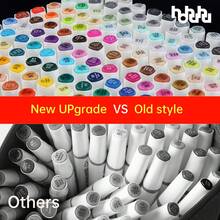 6/24/48/60/88/100/168 Colors Alcohol Based Markers, Fine & Broad Dual Tip Permanent Artist Art Markers Sketch Markers For Adult Coloring Book, Illustration Highlighting And Underlining - Multicolor - View 9