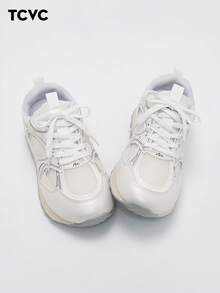 TCVC Zapatillas blancas casuales para mujer, zapatos planos retro para mujer, zapatos deportivos ligeros y de correa fina, zapatos casuales suaves y cómodos para mujer, zapatos deportivos versátiles, moda versátil, adecuados para deportes, exteriores, yoga, fitness, uso en múltiples escenarios