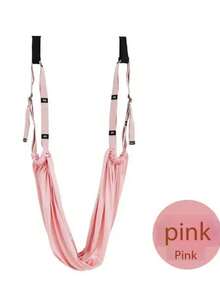 空中瑜伽吊床，瑜伽伸展带，可调节多层带，适合家庭健身房使用，可调节运动阻力带，耐用且易于安装 - 彩色 - 查看 15