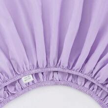 3 Piece Super Soft Microfiber Sheet Set Twin,Multiple Color Patterns - Purple - View 6