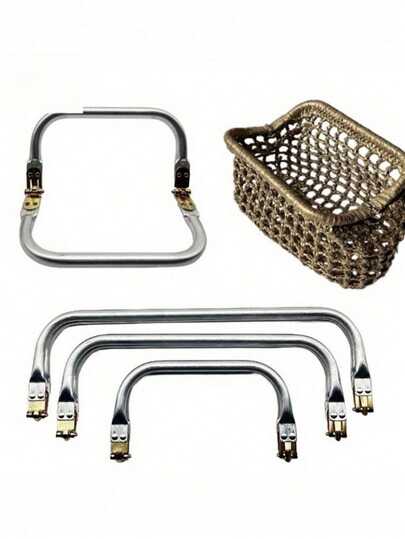 Clipe para abertura de bolsa de tecido, Materiais de costura, Materiais para confecção de bolsas, Materiais para projetos DIY, Clipes para bolsas feitos à mão, Clipe de dobradiça para malas, Suporte para bolsa em formato de nuvem, Clipe quadrado de alumínio, Clipe dourado para bolsa