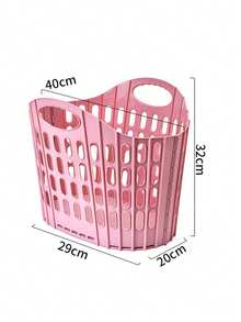 Foldable Laundry Basket With Handles, Large Capacity Clothes Hamper & Plush Toy Storage Bin, Collapsible Dirty Clothes Organizer For Bedroom/Laundry Room, Space-Saving Wall Mountable Storage Container - Perfect For College Students, Moms, Small Apartments (Mother's Day/Back To School Season) - Multicolor - View 9