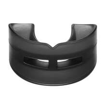 Protector Bucal Doble Termomoldeable con Aroma a Frutos Rojos – Hipoalergénico, con Estuche de Transporte – Ideal para Boxeo, Artes Marciales, MMA, Kickboxing, Fútbol y Deportes de Contacto - Negro - Ver 2