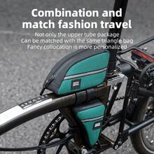 ROCKBROS 0.8 L Waterproof Bike Bag, Suitable For Mountain Bikes And Road Bikes - Multicolor - View 8