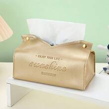 这款奢华简约的北欧风PU皮革纸巾盒兼具多功能桌面纸巾架的功能，专为汽车、客厅和家居使用而设计；它融合了优质材料、简洁线条和低调的收纳优雅，是一款精致的配件，可提升日常收纳效率，美化室内装潢，并方便您在办公桌、控制台和仪表盘等位置取用纸巾。 - 彩色 - 查看 10