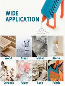 5pcs/10pcs/20pcs/30pcs 10cm Transparent Hot Melt Glue Sticks, High Viscosity DIY Glue Gun Sticks, Smooth Transparent Adhesive, Odorless, Strong, Suitable For Most Glue Guns, Applicable For Handicrafts, General Household Repairs, Holiday Handmade Items. The Hot Glue Sticks Have Good Bonding Function And Can Be Used To Glue Wood, Metal, Glass, Flowers, Foam, Fabric, Leather, Ceramics