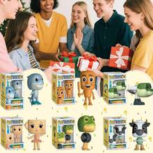 أشكال زخرفية تذكارية من دمى وتماثيل صغيرة مصنوعة من بي في سي، هدايا عيد الميلاد وعيد الهالوين والكريسماس، هدايا حفلات راقية. أفضل هدية للأصدقاء والعائلة