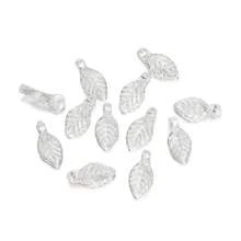 100pcs/Lot 5x10.5mm Acrylic Leaves Charms Beads Mini Tree Leaf Beads For DIY Making Jewelry Earrings Necklace Accessories Materials - Acrylic Leaves - View 7