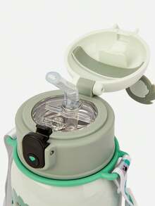 Balabala Kids Thermos Cup 316 Stainless Steel Animal Ear Straw Bottle