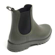 Women's Chelsea Boots – Modern – Beige, Black, Brown, Khaki, Red, Green, Leopard - Green - View 4