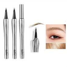 双头眉笔 - 快速造型，打造超细自然妆效，持久显色，精准勾勒眉毛根部，上色均匀顺滑，适合浅肤色初学者，价格实惠，情人节礼物，平价好物，旅行必备，房间装饰，情人节礼物，便宜货，房间装饰，1美元商品，度假必备，女士礼物，卧室装饰，情人节，99美分 - 咖啡棕 - 查看 4