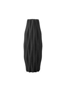 1 chiếc bình nhựa gốm giả với hoa cỏ Pampas, đồ trang trí nhà theo phong cách Bắc Âu, bình hoa hình trụ cao màu đen làm vật trang trí trung tâm đám cưới, đồ trang trí phòng khách, đồ trang trí bàn trang trại, đồ trang trí bàn làm việc văn phòng, đồ trang trí đám cưới - màu đen - Xem 8