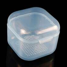 Square Nail Drill Bit Disinfection Box With Filter Layer, Manicure Tool Soaking And Disinfection Tray, Professional Beauty Salon Manicure Cleaning Container - Multicolor - View 16