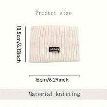 10/4/1 szt. Damska zimowa opaska na głowę i nauszniki – miękkie i ciepłe, beżowe/brązowe/czarne/białe/szare – eleganckie i wygodne na zimną pogodę, zarówno na co dzień, jak i na eleganckie okazje – jednoczęściowa, pleciona opaska na głowę dla kobiet – stylowe, jednolite kolory (beżowy, brązowy, czarny, biały, szary) - Wielokolorowe - Zobacz 11