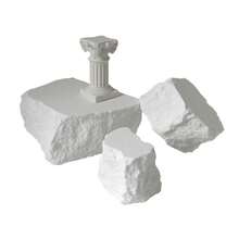 石膏石摄影装饰道具桌面网红摆件静物产品摄影背景石 - 适用于客厅、卧室、婚礼、派对、圣诞节、万圣节、复活节、感恩节、节日、生日、乔迁之喜的完美礼物、优雅设计、房间装饰 - 彩色 - 查看 5