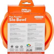 Outward Hound Fun Feeder Slo Bowl, Small Slow Feeder Dog Bowl, 3_4 Cups, Mini, Mint