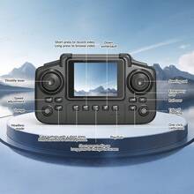 TOKQI Drone cuadricóptero E99 PRO 720P FPV con pantalla de control remoto y cámaras duales - Volteretas de 360°, retorno con un solo botón, video en tiempo real por WiFi, mantener altitud, adecuado para principiantes y adultos, diseño plegable (gran regalo para vacaciones) - Multicolor - Ver 9