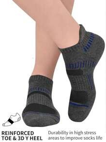 30 双男女通用船袜，柔软透气舒适踝袜，防摩擦男士吸汗运动休闲低帮浅口短袜，适合骑自行车、跑步、旅行、徒步旅行、登山......