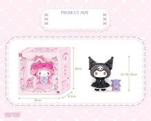 Miniso TOPTOY Kuromi & My Melody 毛绒玩具，甜蜜童话系列 - 彩色 - 查看 7