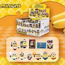 Universal 1个小黄人官方授权神秘袋夹3D角色系列吊坠钥匙扣，凯文、鲍勃、斯图尔特或其他角色随机一款，适合万圣节、圣诞节、周年纪念日、情人节等场合送给好朋友、家人和粉丝。 - 彩色 - 查看 10