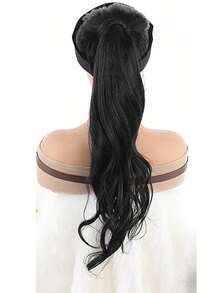 超長卷馬尾合成纖維接髮 - 拼色 - 查看 23