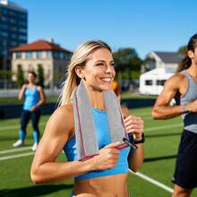 1pc Ultra-Fine Fiber Quick-Dry Towel, Silver Ion Golf Towel, Fitness Towel, Super Absorbent, Fast Drying Unisex Sports Towel, Suitable For Body Sweat, Beach, Camping, Gym, Golf