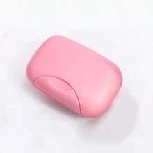 1 件时尚创意便携式旅行防水密封肥皂盒带盖和锁，个性化肥皂盒 - 彩色 - 查看 14