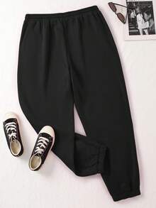 Autumn And Winter Fashion Sports Trousers, Custom Photo T-Shirts, Add Your Own Text And Pictures (Couple Photos/Girlfriend Photos/Family Photos/Selfies/Pet Photos/Friend Photos/Party Photos) To Design Your Own Personalized Sports Jogging Drawstring Trousers