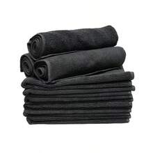12 Pieces Of Kitchen Cloths, Ultra-Fine Fiber Light Colored Black Cleaning Cloth Set, Absorbent Soft Cleaning Cloth, Suitable For Wiping Household Cleaning Products, Christmas Gifts