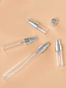 50 件套夏季旅行便携式电镀金喷雾香水分装瓶，5ml/10ml/3ml/2ml 容量香水样品瓶，细雾化妆品瓶，保湿喷雾瓶，香水分配工具，DIY 香水容器，送给家人和朋友的生日礼物，节日礼物便携且适合飞机 - 彩色 - 查看 6