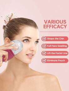 3pcs Ice Roller Set - Facial Skincare Ice Roller Kit, Facial Massage Tool, Silicone Ice Roller, Rose Quartz Roller Massager With Gua Sha Board, For Relieving Facial & Eye Puffiness, Facial Massager, Contour Shaping, Skin Care And Radiance, Suitable For Eyes, Neck And Face, Ice Roller Mold Skincare Tools. Summer Ice Massage Products, Office Supplies, Study Supplies, Travel Essentials.