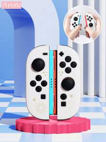 Ayotu 2025 New Model 2 Series Cosmic Pattern Game Console Shell & Accessories Set, Suitable For 7.9-Inch Switch 2 Protective Case. The Set Includes A Protective Case, Storage Bag, Base Shell, Game Console Dust Cover, Game Card Case, Joy-Con Controller Cover, And Other Optional Accessories. It Is The Best Choice For Schools, Birthdays, And Gaming Enthusiasts. - Multicolor - View 17