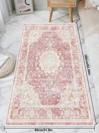 1pc Vloerkleed Area Living Room Bedroom Plush Tapijt Zachte Skin Friendly Vloer Covering Multiple Sizes Fluffy Washable view 9