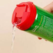 6 Leak Proof And Reusable Soda And Beer Can Lids - Covered With Beverage Lids, Suitable For Carbonated Drinks, Juices - Perfect For Grilling And Outdoor Cooking, Family Dinner Supplies, Party Supplies