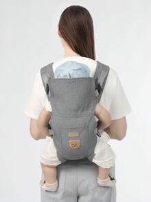 2-In-1 Lightweight Baby Carrier, Front Facing & Back Carrying, All Season Use