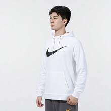 Casual Sport Logo Hoodie Men Tops White - 彩色 - 查看 3