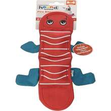 Outward Hound Fire Biterz Turtle Plush Firehose Material Interactive Dog Toy, Medium - 顏色G - 查看 2