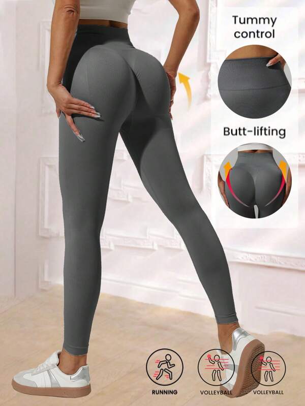 High Waisted Tummy Control Leggings For Ladies Soft, No Roll Waist, 4-Way Stretch,Opaque Yoga Trousers For Women,Butt Lifting, Workout Gym Tights, Athletic Apparel For Fall & Winter