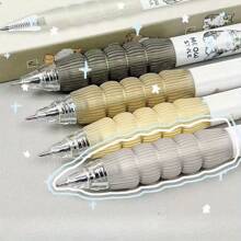 2pcs/4pcs, Cute Cat Styling Pen, Retractable 0.5mm, Fast Drying And Highly Attractively Black Ink Pen, Suitable For School Office Use, Cute Bullet Nib - Multicolor - View 4