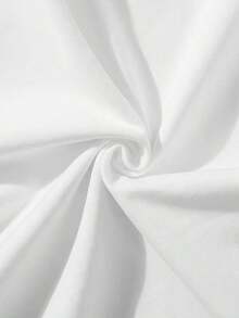 [Cotton T-Shirt] Cotton Women's T-Shirt Loose Fit Short Sleeve Round Neck, Breathable Summer Casual Tee With Cartoon Rooster & Stars Print For Parties & Daily Wear - trắng - Xem 5