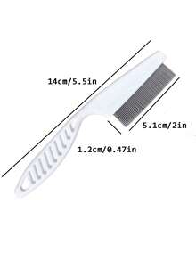 1 Pieza Peine de masaje y limpieza de pelo de perro y gato, peinado rápido, eliminación automática de cabello con un solo clic, peine de masaje para mascotas, limpieza de pelo cómoda, gatos y perros aman ser peinados y limpiados, alivia el estrés y mejora la salud del pelaje