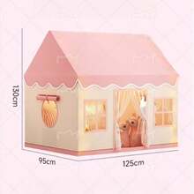 Mini House Style Fun Playhouse Tent For Parent-Child Interaction, Toy House, Birthday Gift - Multicolor - View 4