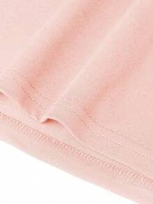 1 Stück Tween Mädchen Lässig Schmetterling Muster Langarm T-Shirt, bequemes Layering Top für junge Schülerinnen, Herbst/Winter - Pink - Übersicht 7