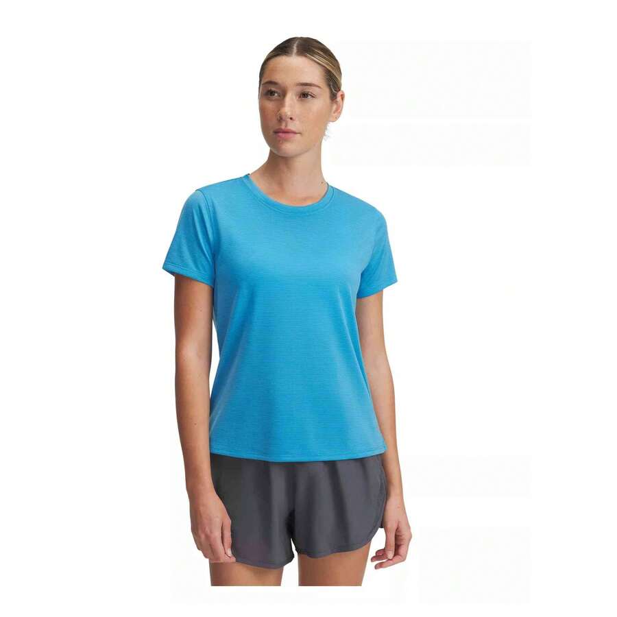 Under Armour Women Outdoor Tees & Tanks - Blue - View 1
