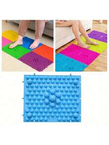 1pc Foot Massage Mat, Reflexology Foot Massage Pad, Anti-Slip Bath Mat, Yoga Mat, Outdoor Game Mat