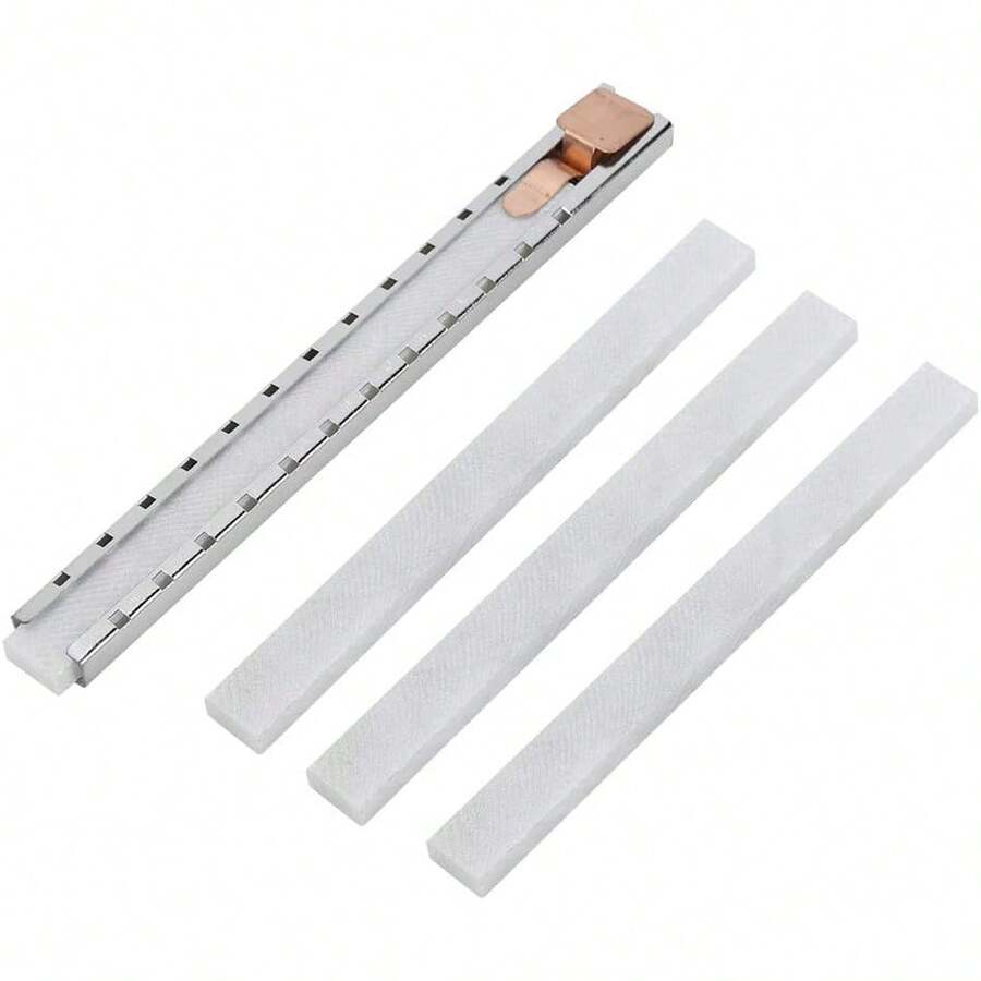 Soporte Plano de Esteatita con 4 Piezas de Recambio de Esteatita para Hacer Marcas Removibles en Acero Aluminio y Metal - 1 - Ver 1