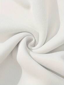 Long Sleeve Tops Women Cartoon Letter Slogan Pattern Printed Hoodie, Girl's Personalized Embossed Hoodie, Casual Large Pullover, Fashionable Four Seasons Hoodie, Soft Slightly Stretch Polyester Pullover Long Sleeve Design - Perfect Autumn Winter Women's Plus Size Clothing Loose And Comfortable Tops Shirts - 白色 - 查看 5