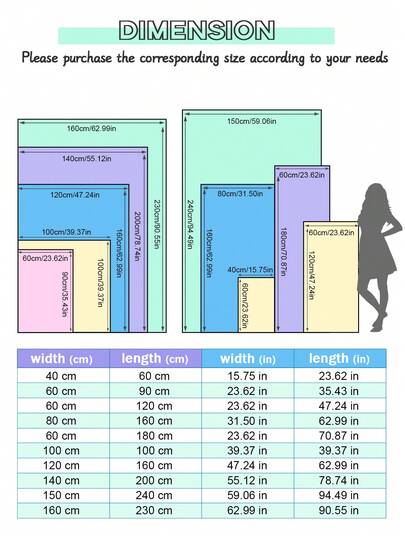 1pc Vloerkleed Area Living Room Bedroom Plush Tapijt Zachte Skin Friendly Vloer Covering Multiple Sizes Fluffy Washable view 2